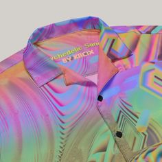 Check out this bold button-down shirt with a trendy oversized fit, that works well for outfit layering! 🌈 Pastel Psychedelic Button Up Shirt - Trippy EDM & Rave Festival Essential 🌟 Cool Vibes Meet Cooler Comfort Welcome to your new favorite summer companion, the "Psychedelic Sands" Hawaiian shirt. Ideal for EDM lovers and rave-goers, this shirt pairs incredible comfort with an out-of-this-world design to keep you cool both in looks and feel on those scorching festival days. 🎨 Surreal Artisti Music Festival Clothes, Outfit Layering, Soft Kidcore, Festival Clothes, Rave Music, Festival Essentials, Edm Rave, Button Shirts, Music Festival Outfits