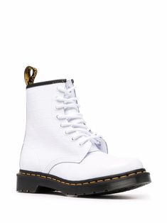 Find DR. MARTENS 1460 Lace-up Boots on Editorialist. white leather front lace-up fastening logo pull-tab at the heel leather piping detail flat rubber sole White Boots With Rubber Sole For Streetwear, White Leather High-top Combat Boots, White High-top Leather Combat Boots, White High-top Lace-up Boots For Streetwear, White High-top Combat Boots For Streetwear, White High-top Combat Boots With Lug Sole, White Round Toe Combat Boots For Streetwear, White High-top Leather Lace-up Boots, White High-top Lace-up Leather Boots