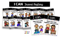 i can posters with the words i can, i can and i can written on them