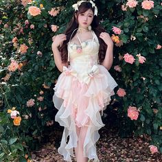 Sanrio Fashion, Pastel Princess, Princess Design, Short Graduation Dresses, Mini Prom Dresses, Style Kawaii, Prom Dresses With Pockets, Harajuku Outfits, Girly Design