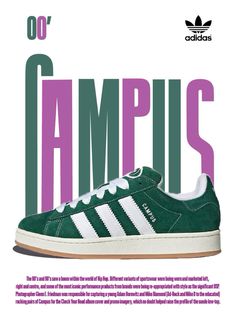 Adidas Shoes Poster, Sneaker Campaign, Shoes Collage, Sneakers Illustration, Shoe Poster