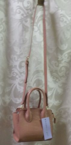 Crossbag Outfits, Pink Purses, French Pink, Pink Purse, Tag Sale, Madden Girl, 2 Way, Grey Fabric, Beautiful Words