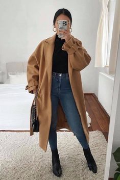 Brunch Outfit Winter, Brunch Outfits, Winter Fashion Outfits Casual, Fashion Trends Winter, Cold Weather Outfits, Brunch Outfit, Casual Winter Outfits, 가을 패션, Autumn Outfit