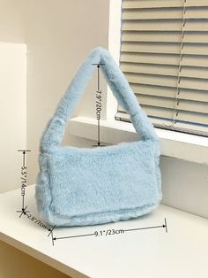 BagForLove-Minimalist Fluffy Square Bag - Women Shoulder Bags Product Description Color Blue Pattern Type Plain Style Fashionable Bag Size Small Quantity 1 piece Type Baguette Bag Composition 100% Viscose Material Fluff Size Chart INCH CM Size Bag Width Bag Height Bag Length one-size 2.8 5.5 9.1 Size Bag Width Bag Height Bag Length one-size 7 14 23 Similar Products h2 { text-align: center; } .red-box { width: 100%; display: flex; flex-direction: row; flex-wrap: wrap; justify-content: center; } . Fluffy Rectangular Shoulder Bag For Winter, Casual Fluffy Bags For Everyday, Casual Everyday Fluffy Bags, Winter Fluffy Rectangular Shoulder Bag, Fluffy Shoulder Bag For Daily Use, Fluffy Rectangular Shoulder Bag For Shopping, Trendy Fluffy Shoulder Bag For Daily Use, Fluffy Tote Bag For Daily Use, Fluffy Rectangular Shoulder Bag For Daily Use