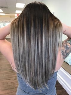 Auburn Hair, Modern Salon, Grey Hair