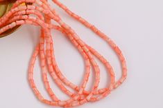 Rose coral beads Gem stones coral gems coral beads precious beads and gem stones gems&beads coral necklace gold beads South Sea Pearl Necklace, Stone Bead Jewelry, Pumpkin Bead, Jewelry Care Instructions, Precious Beads, Natural Coral, Coral Necklace, Amethyst Beads, Gem Stones