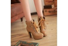 Boots Plus Size, Brown High Heels, Boot For Women, Boots Shoe, Shoes Girl, Boots Platform, Heel Boot, Platform High Heels, Womens Shoes High Heels