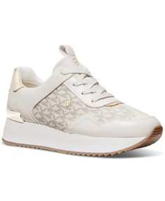 in stock Michael Kors Leather Sneakers With Cushioned Footbed, Michael Kors Sneakers With Textured Sole, Bare Beauty, Easter Shopping, Quilted Coverlet, Luxe Gifts, Running Sneakers, Gifts For Teens, Warm Weather