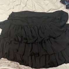 Do+Be Skirt Size M. Super Cute With Ruffles!!!! It Is Black And Was Given Has A Gift But Is Too Big(I Wear A Xs) But Super Super Cute!!!!! Perfect For Any Time Of Year!! Never Worn!! Black Flirty Mini Skirt With Ruffles, Flirty Black Mini Skirt With Ruffles, Black Flirty Tiered Mini Skirt, Flirty Black Tiered Mini Skirt, Black Party Skort With Ruffles, Black Ruffled Skort For Party, Ruffled Mini Skort For Night Out, Flirty Black Ruffled Skirt, Black Tiered Ruffle Mini Skirt