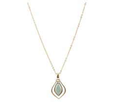 Evoke a sense of elegance with the Barse Artisan Crafted Melita green aventurine pendant. This golden bronze necklace features a unique, bezel-set green aventurine stone. The high-polished detail and abstract shape make it a standout addition to any jewelry collection. From Barse Jewelry. Green Aventurine Stone, Aventurine Stone, Abstract Shape, Bronze Necklace, Artisan Craft, Green Aventurine, Abstract Shapes, Jewelry Collection, Gadgets