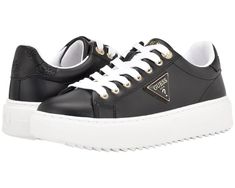 GUESS Denesa | Zappos.com Sports Platform Sneakers With Embossed Logo And Round Toe, Sports Platform Sneakers With Embossed Logo, Synthetic Sneakers With White Sole And Embossed Logo, Black Platform Sneakers With Embossed Logo And Round Toe, Synthetic Sneakers With Embossed Logo And White Sole, White Sole Synthetic Sneakers With Embossed Logo, Black Platform Sneakers With Embossed Logo, Guess Loafers Women, Guess Shoes Sneakers Woman