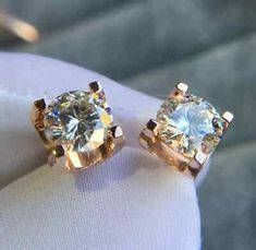 ad eBay - 2CT Round Cut Lab Created Diamond Stud Solitaire Earrings 14k Rose Gold Plated - Buy Now, click the link (eBay) Synthetic Diamond, Solitaire Earrings, Diamond Stud, Fine Earrings, Fine Jewellery Earrings, Lab Created Diamonds, Diamond Studs, Rose Gold Plates, Round Cut