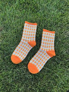 *RUNS SMALL* Fun and fall and yeahhh Women's Size 5-7 Curly Fries, Socks Women, Lattice, Socks, Womens Sizes