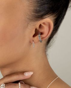 Beautiful ear cuffs that feature high quality stones that add the perfect pop of color! Easy to put on and take off & comfy to wear!  Add these pretty cuffs to any outfit. No piercing needed. DETAILS High polish ear cuffs with micro pave cz and colored stones Adjustable Nickel-free No piercing needed Not just an ear cuff!  Wear as a faux piercing - nose, septum, lip, conch, lobe, traguitems in your order, daith, etc.   Easily create new looks with this beautiful accessory ;-) Sold separately or Party Huggie Single Earring, Party Single Huggie Earring, Trendy Silver Huggie Ear Cuff, Dainty Silver Cartilage Earrings For Party, Adjustable Single Cartilage Earring For Parties, Silver Dainty Ear Climbers For Party, Dainty Silver Ear Climbers For Party, Silver Cubic Zirconia Huggie Ear Cuff, Silver Single Earring For Party