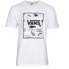 Vans Classic Box Print T-Shirt Xxl Sometimes, The Best Way To Stand Out Is By Keeping It Simple. Featuring A Stylish, Summery Box Print, The Vans Classic Box Print T-Shirt Is An Easy-Breezy Option For Beach Days Or Long Night Walks On The Promenade. Get Into The Summer State Of Mind With The Vans Classic Box Print T-Shirt. Short Sleeves Allow Free Movement. 100% Cotton. Imported. Vans Graphic Tee With Screen Print, Vans Graphic Print Crew Neck T-shirt, Vans Graphic Print Tops, Casual Vans T-shirt With Graphic Print, Vans Screen Print T-shirt For Streetwear, Vans T-shirt With Screen Print For Streetwear, Vans Graphic Tee With Graphic Print, Vans Casual T-shirt With Graphic Print, Vans Graphic T-shirt For Streetwear