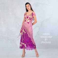 👗The ready-made pink fuchsia A-line evening crochet dress "Angelika” - https://www.etsy.com/listing/1758277801

Top-Quality Silk Italian Yarn. Handcrafted gown for Your Special Day. Size M. Only one is available.
✈️🌎 FREE WORLDWIDE SHIPPING!
 😉👇
https://www.etsy.com/listing/1758277801
 👗😊
🌺 Discover the exquisite "Angelika" crochet dress by Julia Tushnicka! Crafted with love from high-quality Italian viscose in pink and fuchsia colors, this luxury evening dress features stunning motifs like "Cassiopeia" and "Talisman" flowers.🌸
👗😊
The unique crochet “Angelika” dress is perfect for summer vacations, parties, or special events. Wrinkle-resistant and unique, this dress is a masterpiece created over several months.
😉👇
https://www.etsy.com/listing/1758277801 Pink A-line Lace Dress, Purple A-line Evening Dress For Summer, Purple A-line Summer Evening Dress, Purple Lace Dress For Gala, Pink Lace Dress For Summer Evening, Pink Lace Evening Dress For Summer, Pink Fitted A-line Evening Dress, Purple Fitted Lace Evening Dress, Fitted Purple Lace Evening Dress