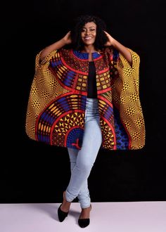 "African Clothing For Women Plus Size, Ankara Top, Oversized Kimono, Dashiki, Red Poncho, Ethnic Jacket, Hippie, Free Size, Earth Tone, ✨✨Step out in confidence with this uniquely designed Ankara oversized Kimono. Its oversized nature will give you a sophisticated and elegant look and it is sure to attract all eyes!! This kimono style can be made in different authentic African print fabric of your choice! Choose fabric of your choice!! Take it to the next level with this beautiful matching head One Size Traditional Long Sleeve Cape, Traditional One-size Long Sleeve Cape, Traditional Long Sleeve Cape One Size, Traditional Oversized Kimono For Festival, Oversized Traditional Kimono For Festivals, Bohemian Long Sleeve Cape For Festivals, Bohemian Long Sleeve Festival Cape, Traditional One Size Kaftan, Traditional Long Sleeve Cape