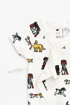 Take the stress out of getting baby dressed with our adorable kimono-style short sleeve romper. • 95% organic cotton + 5% spandex• short sleeve romper with cross tie detailing • snaps at the inseam for easy dressing and diapering• lead, phthalate, and flame-retardant free• GOTS certified; the leading environmental standard for organic textiles• machine wash; tumble dry low Spring Short Sleeve Onesie For Loungewear, Summer White Onesie With Character Print, White Character Print Onesie For Summer, Short Sleeve Onesie For Summer Loungewear, Organic Cotton Short Sleeve Onesie For Playwear, Playful Cotton Short Sleeve Onesie, Organic Cotton Playwear Onesie, White Short Sleeve Onesie For Spring, White Short Sleeve Summer Onesie