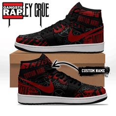 Motley Crue Music Fans Gift Air Jordan 1 Hightop Shoes Step into the world of rock ‘n’ roll with the Motley Crue Music Fans Gift Air Jordan 1 Hightop Shoes, designed specifically for the ultimate enthusiasts of this iconic band. Merging classic style with modern flair, these sneakers are a fantastic way to show off your passion for music while enjoying unparalleled comfort and support. Crafted by the renowned Nike brand, the Air Jordan range is synonymous with quality, making these h Jordan Mid-top Fade-resistant Streetwear Shoes, Streetwear Fade-resistant Jordan Shoes, Fade-resistant Lace-up Jordan Shoes For Streetwear, Casual Lace-up Jordan Shoes For Streetwear, Custom Lace-up Synthetic Sneakers For Streetwear, Casual Jordan Lace-up Shoes For Streetwear, Casual Jordan Shoes With Boost Midsole For Streetwear, Casual Jordan Shoes For Streetwear, Fade-resistant Synthetic High-top Sneakers