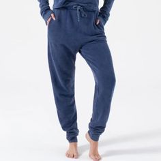 Nwt Nux Los Angeles Washed Blue Jogger Lounge Pants Small High Rise Pockets Drawstring Sweat / Lounge Pants Bamboo, Organic Cotton Blend New With Tags Navy Loungewear Pants, Mid-rise Sweatpants With Pockets For Loungewear, Navy Relaxed Fit Pants For Loungewear, Navy Pants With Elastic Waistband For Loungewear, Navy Elastic Waistband Pants For Loungewear, Relaxed Fit High Waist Loungewear Bottoms, Relaxed Fit High Waist Bottoms For Loungewear, Blue Lounge Pants With Elastic Waistband, Blue Loungewear Pants With Elastic Waistband