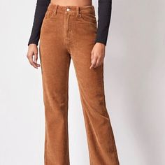 Corduroy Pants. Brand New. Never Worn. Size Xs (2) Runs Big I Am 5’2/5’3 And Waist Normally 23/24 And They Ran Big On Me Corduroy Pants Outfit, Cord Pants, Taylor Swift Tour Outfits, Cord Trousers, Cute Outfits With Jeans, Women Bottoms, Clothes Korean Style, Cords Pants, Future Clothes