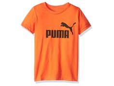 PUMA No. 1 Logo T-shirt - Men's T Shirt : Orange Black : 60% Cotton, 40% Polyester Egypt Machine Wash Classic t-shirt and fit Screen print logo Ribbed crew neck Fit type: Regular Fit PUMA screen print logo Care instructions: Machine Wash Weave type: Knit Basic Summer Sports T-shirt, Spring Sports T-shirt With Graphic Print, Trendy Logo T-shirt For Streetwear, Trendy Streetwear T-shirt With Logo, Basic Orange Crew Neck T-shirt, Spring Sports T-shirt Pre-shrunk, Basic Crew Neck T-shirt With Logo Print, Spring Sports T-shirt With Text Print, Sports Crew Neck Top With Logo