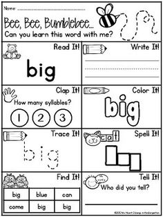 worksheet for beginning and ending sounds with pictures on the page, which includes