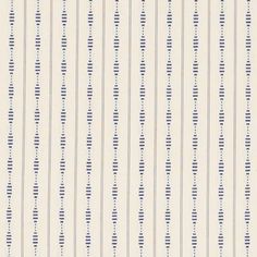 a white and blue striped wallpaper with vertical lines on the bottom half of it