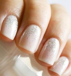 Bridal Manicure, Wedding Manicure, Orange Nails, Bridal Nails, Nailed It