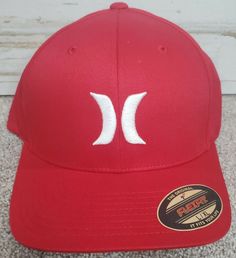 Hurley One And Only Mens Headwear Cap - Red L/XL Very Nice Hat Fast Shipping USPS First Class Cool Hats, First Class, One And Only, The Originals, Hats, Red, Quick Saves