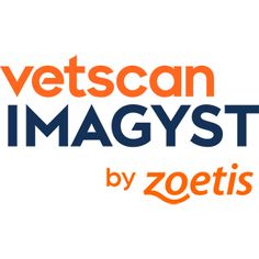 the logo for vetscon imagiyst by zootis, with an orange and blue