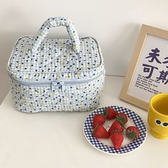 SPECIFICATIONSStyle: CasualSize: 23*15*15cm/9*5.9*5.9inch(Manual measurement, may be 1-3cm error)Shape: BoxProducts include: 1*Cosmetic BagProduct: Cosmetic BagPattern Type: DOTOrigin: CN(Origin)Occasion: Picnic,Dating, School, Travel, Work, DailyMaterial Composition: Polyester FiberMain Material: PolyesterItem Width: 5.9inchItem Weight: 0.2kgItem Type: Cosmetic CasesItem Length: 9inchItem Height: 5.9inchFunction: Make up,Key, Change,Mobile Phone, Sundry StorageColour: Yellow Blue Dots,Pink Flor Toiletries Storage, Key Change, Creative Notebooks, Flower Makeup, Notebook Case, Pencil Case Stationery, Blue Dots, Portable Bag, Handbags Casual