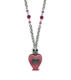 Raspberry Retrolite "Potion" Boudoir Bottle Necklace on Silver Chain with Glass Beads Elevate your style with our exquisite Raspberry Color "Potion" Boudoir Bottle Necklace. This stunning piece is a perfect blend of vintage charm and modern elegance, designed to add a touch of sophistication to any outfit. **Key Features - **Elegant Design The necklace features a beautifully crafted rasberry-colored boudoir bottle pendant, suspended from a delicate silver chain adorned with glass beads. - **Perfect Length Measuring approximately 17 inches long, this necklace sits gracefully around your neck, making it an ideal accessory for any neckline. - **Premium Materials Made with silver-plated metal, this necklace boasts durability and a lustrous finish that enhances its overall appeal. - **Artisan C Marionette Necklace, Dead Girl, Bottle Pendant, Tortoise Color, Key Pendant Necklace, Raspberry Color, Jewelry Accessories Ideas, Bottle Necklace, Vintage Bottle