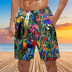 Category:WE-Pants; Season:Summer; Fabric:Polyester; Gender:Men's; Style:Boho,Hawaiian; Elasticity:Micro-elastic; Occasion:Daily,Beach,Casual,Holiday; Fit Type:Regular Fit; Function:Quick Dry; Waistline:Mid Waist; Pattern:Graphic Prints; Design:with Mesh lining,3D Print,Drawstring,Elastic Waist; Brand:OUKU; Pants Type:Board Shorts,Swim Trunks,Swim Shorts; Fly Type:Drawstring,Elasticity; Front page:FF; Listing Date:03/07/2023; Production mode:External procurement; Hips:; Length:; Waist:; Fit US Si Mask Flower, Mens Printed Shorts, Swimwear 2024, Flower Plants, Men's Swimwear, Prints Design, Mens Swim Shorts, Beach Swimwear, Mens Boardshorts