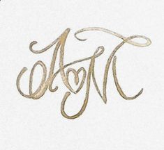 the word aon written in gold ink on white paper with an ornate font that reads aon