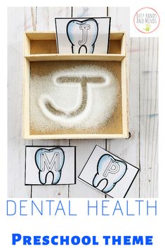 dental health preschool theme for pre school and homeschool students to practice their writing skills