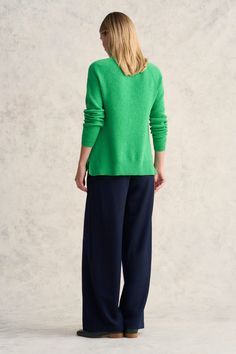 Bring bold colour and vibrancy to your winter wardrobe with our Wool Rib Knit in Lime Green. Crafted from 100% Australian Merino wool, this knit is cosy, warm and bright. For glamorous styling, pair it with your favourite Bengajean® in Black. Casual Green Cashmere Sweater, Soft Knit Green Sweater For Layering, Green Soft Knit Turtleneck Sweater, Green Textured Knit Turtleneck Sweater, Green Textured Knit Sweater, Green Knitted Crew Neck Cardigan, Green Knit Crew Neck Cardigan, Green Textured Turtleneck Sweater, Green Sweater For Work