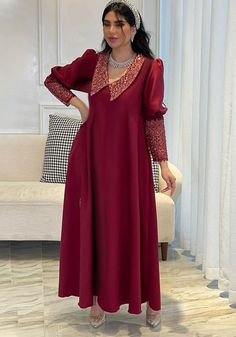 Item NO.: UZ_500319Price: US$ 14.90Category: Islamic ClothingColor: green, wine redSize: S, M, L, XL, 2XLDescription: PolyesterDetail: This Women Muslim Sequin Beaded Patchwork Long Dress Is a Great Buy For Ladies.Global Lover Offer High-End Wholesale Islamic Clothing And Hope Ladies Find Here a Warm And Exciting Place To Shop Affordable Wholesale Muslim Clothing - Cheap Modest Dresses, Kaftan, Abaya, Hijab Robe...When You Need More Muslim Clothing, You Can Always Find What You Need On Our... Hijab Long Dress, Eid Abaya, Dress Islamic, Party Long Dress, Maxi Gown Dress