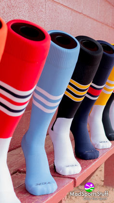 Opening Day is Here! Kick Off Your Season with a Brand New Pair of Baseball Socks from MadSportsStuff! Color Your Sport & Find the Best in Softball Socks, Soccer Socks, Lacrosse Socks, USA Socks, Crazy Socks, Fun Socks, Themed Socks & MORE! Step Into Next Season on the Right Foot with the Right Socks! Visit MadSportsStuff.com TODAY! Volleyball Socks, Usa Socks, Soccer Socks, Funky Socks, Football Socks