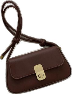 Color Minimalist, Color Chocolate, Work Office, Square Bag, Flap Bag, Chocolate Brown, Shoulder Bag Women, Baguette, Pu Leather