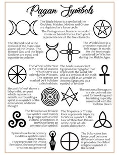 12 Pagan Symbols and Their Meanings Symbols And Their Meanings, Witchcraft Shop, Witchcraft Symbols, Witch Symbols, Sejarah Kuno, Pagan Symbols, Wiccan Symbols, Symbole Protection, Protection Symbols