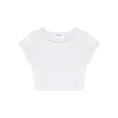 White Shirt Template, Silhouette Free, Fitted Silhouette, Baby Tee, Crop Tee, Raw Edge, Everyday Style, Infant Tees, White Tshirt