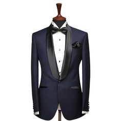 Benefits of Choosing our Blue Tuxedo Jacket Our tailors stitch to deliver the finest quality with superior fit as per your requirements. We have a catalog full of bespoke suiting designs where you can choose the suit design. If you don’t find what you are looking for. You can go with your own choice of suiting elements. Where you can choose suit lapels, buttons, jacket style, and a number of buttons on cuffs with your monogram embarrassed on the jacket cuff. A bespoke suit is not only giving you Luxury Blue Suits For Black-tie Events, Blue Notch Lapel Suit For Black-tie Events, Fitted Blue Blazer For Black-tie Events, Blue Fitted Blazer For Black-tie Events, Blue Tuxedo Blazer For Black-tie Events, Blue Tuxedo Blazer, Classic Blue Blazer For Black-tie Events, Blue Long Sleeve Tuxedo For Formal Occasions, Navy Blazer With Suit Collar For Wedding