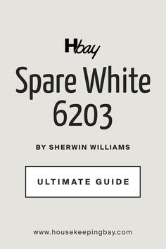 Spare White SW 6203 by Sherwin-Williams. The Ultimate Guide White Home Exterior, Mega Greige, White Exterior Paint Colors, Sherman Williams, White Exterior Paint, Sherwin Williams White, Exterior Facade, Dover White, Kitchen Decor Inspiration