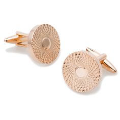 Casino Royale Rose Gold Cufflinks | Classic Diamond Cut Round Cufflink | OTAA Gentleman Accessories, Rose Gold Cufflinks, Michael Faraday, Royal Flush, Gold Palette, Gold Cufflinks, Casino Royale, Mens Shirt, Cuff Links