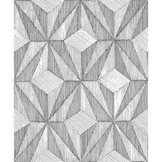 a pencil drawing of an abstract design with squares and rectangles in the middle