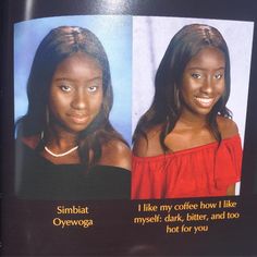 two young women are shown in an ad for the same product, one is black and the other is white