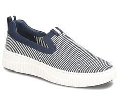 Bring your look to a casual conclusion courtesy of these sporty sneakers that slip on in a flash so they won't slow you down. From Sofft. Spring Athleisure Slip-on Sneakers With Rubber Sole, Slip-on Sneakers With Rubber Sole For Light Exercise, Casual Low-top Slip-ons With Woven Sole, Casual Slip-on Sneakers For Light Exercise, Sporty Slip-on Sneakers With Textured Sole, Slip-on Low-top Leisure Sneakers, Trendy Slip-on Sneakers For Light Sports, Sporty Slip-ons With Textured Sole For Sports, Comfortable Slip-on Sneakers With Woven Sole For Spring