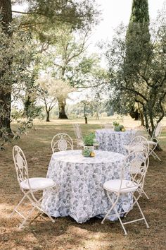 Charming Château de Sannes, with a authentic rehearsal dinner under the olive three in Provence. Romantic Cocktails, Wedding Set Up