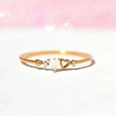 Forever Love Ring – Girls Crew Dainty Double Heart Promise Jewelry, Rose Gold Stackable Midi Rings For Promise, Heart-shaped Adjustable Birthstone Wedding Ring, Adjustable Heart-shaped Birthstone Wedding Ring, Heart-shaped Birthstone Wedding Ring, Promise Stackable Heart Cut Ring, Stackable Heart Cut Ring For Promise, Tiny Delicate Heart Promise Ring, Stackable Heart Cut Promise Ring